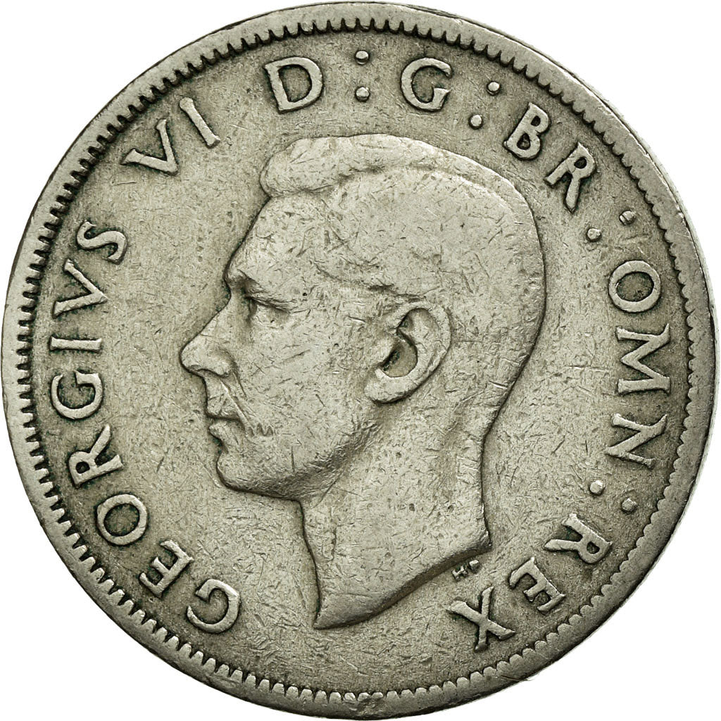 Coin, Great Britain, George VI, Florin, Two Shillings, 1950, EF(40-45)
