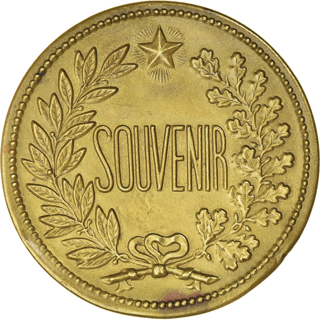 Frankreich, Medaille, Boite Souvenir, Ville de Marseille, SS, laiton