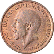 Monnaie, Grande-Bretagne, George V, 1/2 Penny, 1914, TB+, Bronze, KM:809