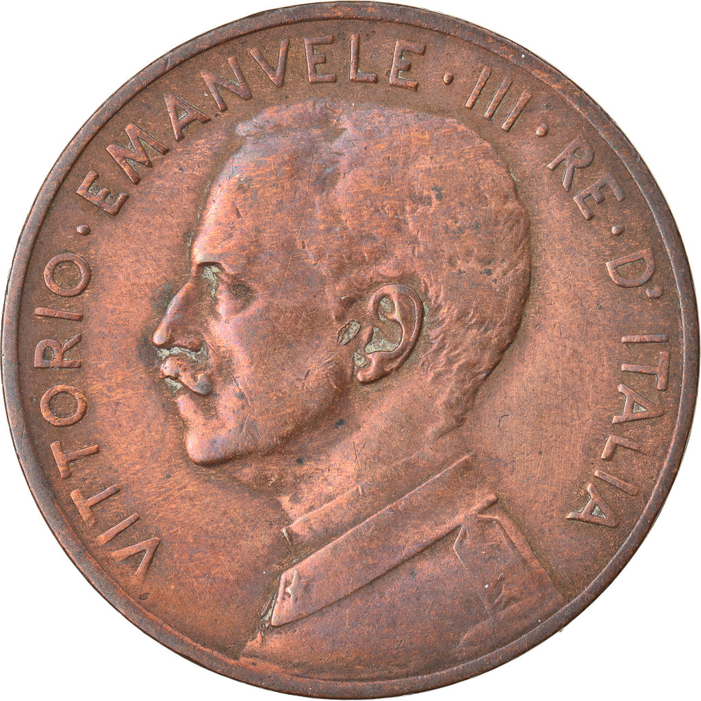 Munten, Italië, Vittorio Emanuele III, 5 Centesimi, 1918, Rome, ZF, Bronze
