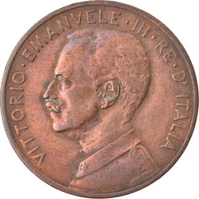Munten, Italië, Vittorio Emanuele III, 5 Centesimi, 1918, Rome, ZF, Bronze