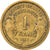 Moneda, Francia, Morlon, Franc, 1933, Paris, BC+, Aluminio - bronce, KM:885