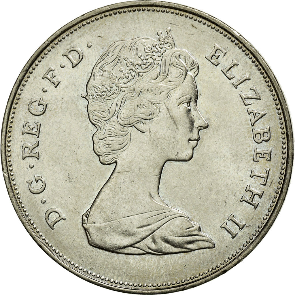 Moneta, Wielka Brytania, Elizabeth II, 25 New Pence, 1981, MS(60-62)