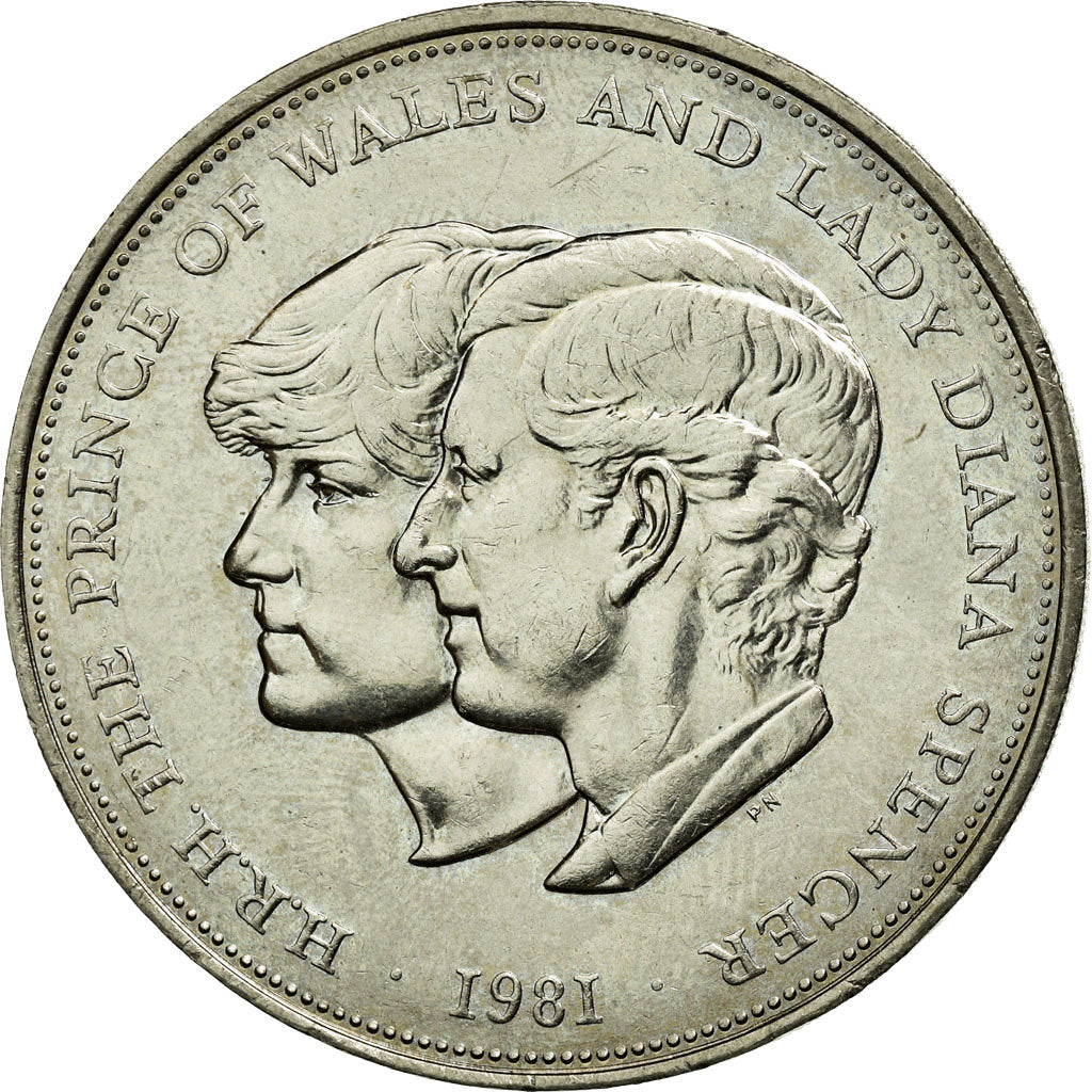 Moneta, Wielka Brytania, Elizabeth II, 25 New Pence, 1981, MS(60-62)