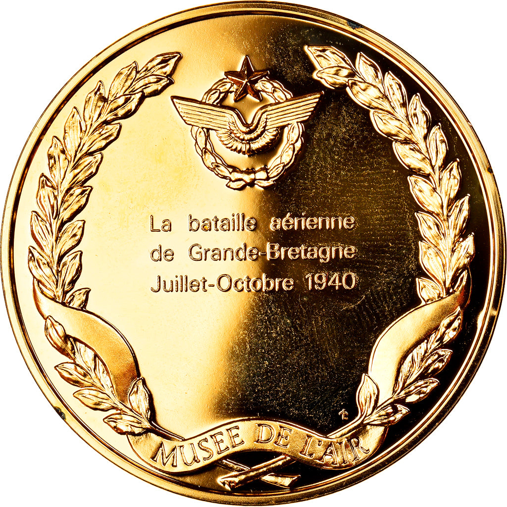 France, Medal, Bataille Aérienne de Grande-Bretragne, Aviation, MS(65-70)