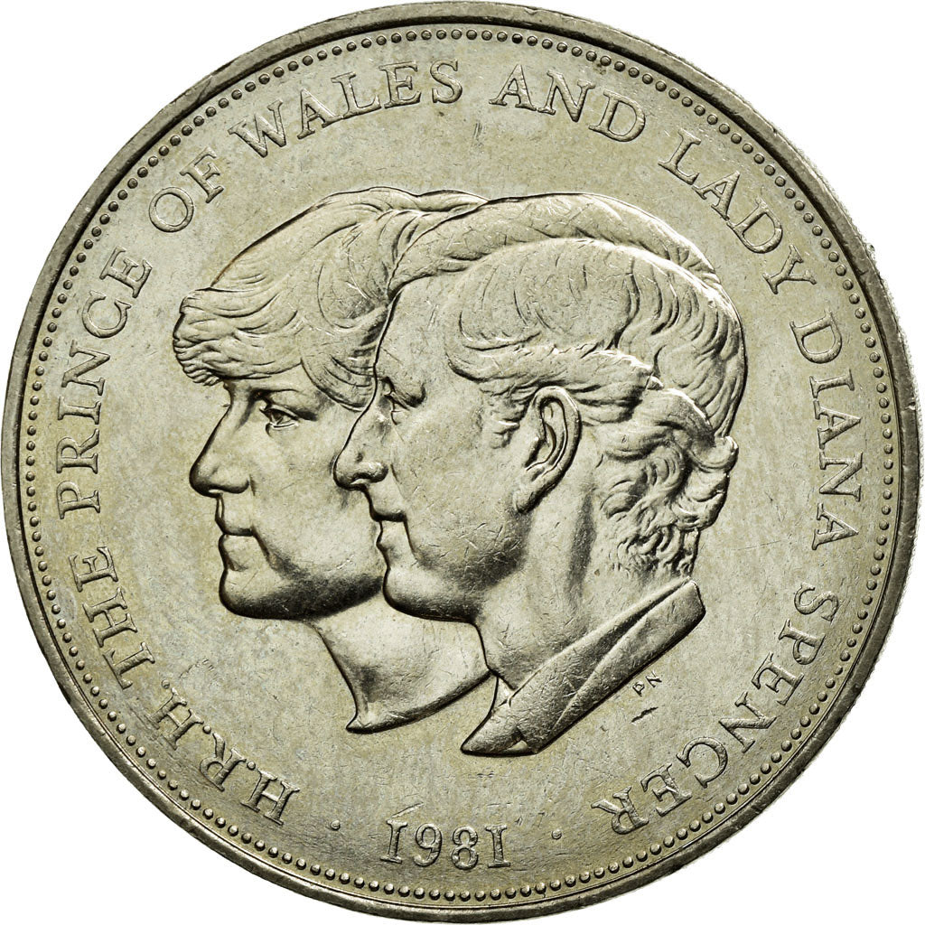 Moneda, Gran Bretaña, Elizabeth II, 25 New Pence, 1981, EBC+, Cobre - níquel