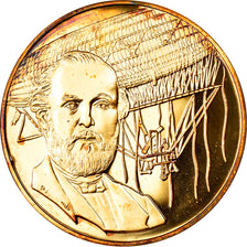 France, Medal, Conquête de l'Air, Henri Giffrad, Ballon Dirigeable, Aviation