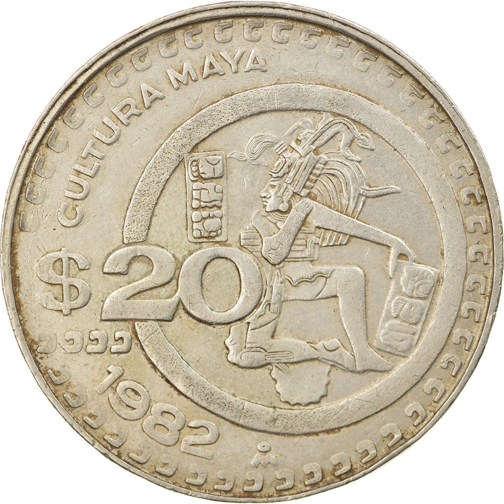 Monnaie, Mexique, 20 Pesos, 1982, Mexico City, TTB, Copper-nickel, KM:486
