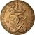 Munten, Zweden, Gustaf V, 5 Öre, 1950, ZF+, Bronze, KM:779.2