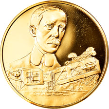 France, Medal, Premier Vol d'un Aéroplane en Europe, Aviation, MS(65-70)