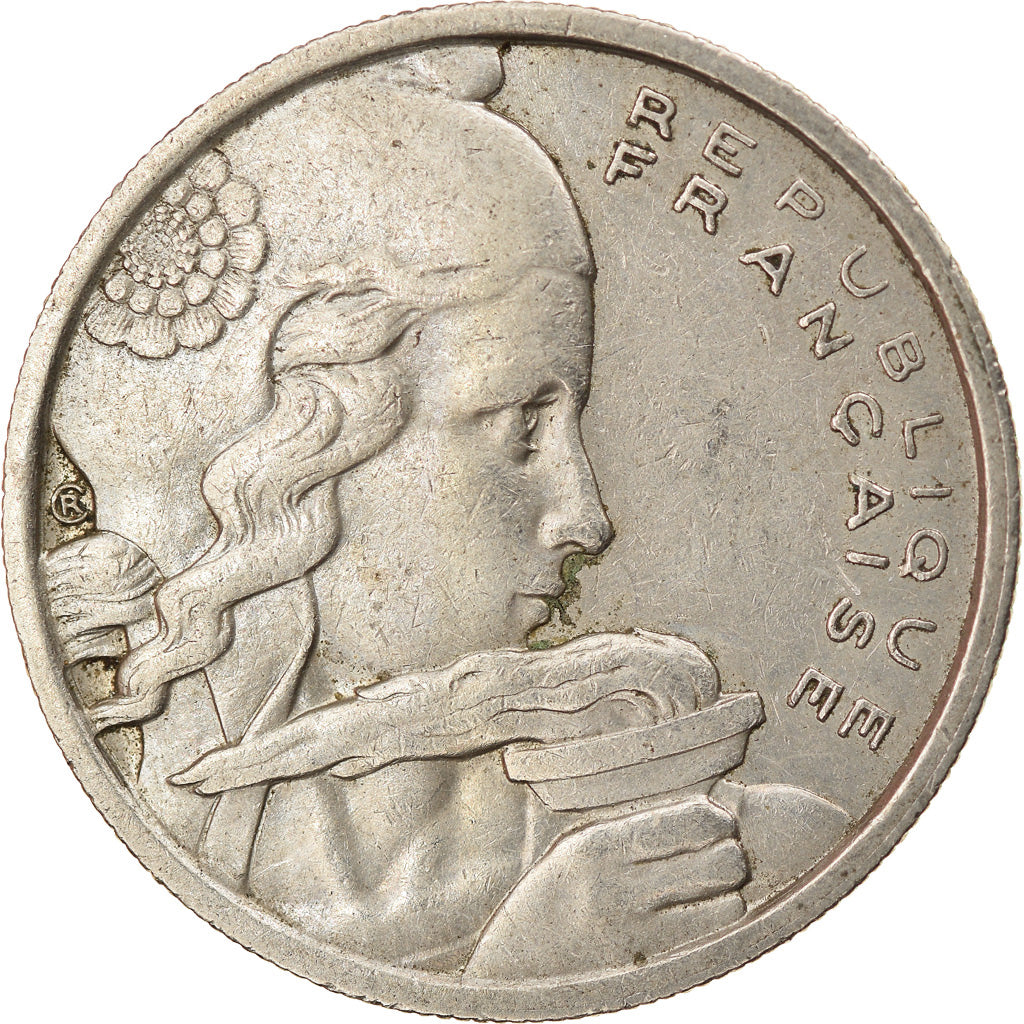 Munten, Frankrijk, Cochet, 100 Francs, 1956, ZF, Copper-nickel, KM:919.1