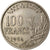 Moneta, Francia, Cochet, 100 Francs, 1956, BB, Rame-nichel, KM:919.1