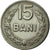 Münze, Rumänien, 15 Bani, 1966, SS, Nickel Clad Steel, KM:93