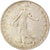 Moneta, Francja, Semeuse, 50 Centimes, 1908, Paris, EF(40-45), Srebro, KM:854