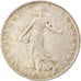 Moneta, Francja, Semeuse, 50 Centimes, 1908, Paris, EF(40-45), Srebro, KM:854