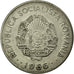 Coin, Romania, Leu, 1966, EF(40-45), Nickel Clad Steel, KM:95