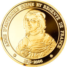 France, Medal, Anne d'Autriche, History, MS(65-70), Vermeil