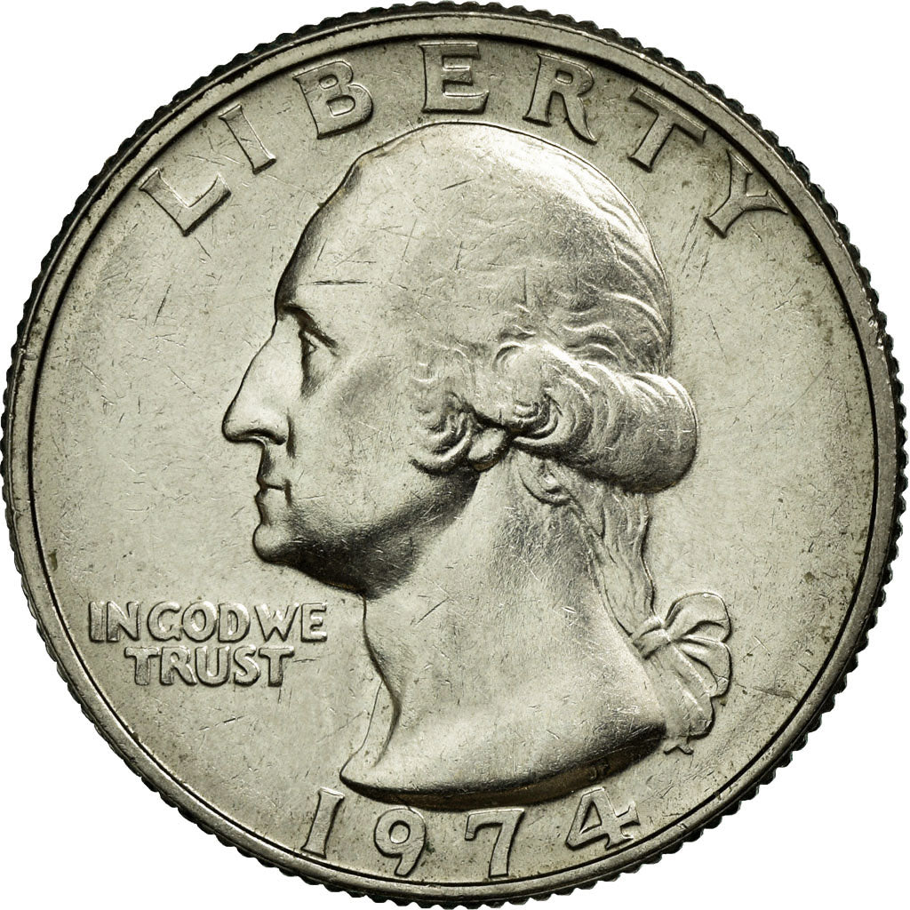 Monnaie, États-Unis, Washington Quarter, Quarter, 1974, U.S. Mint