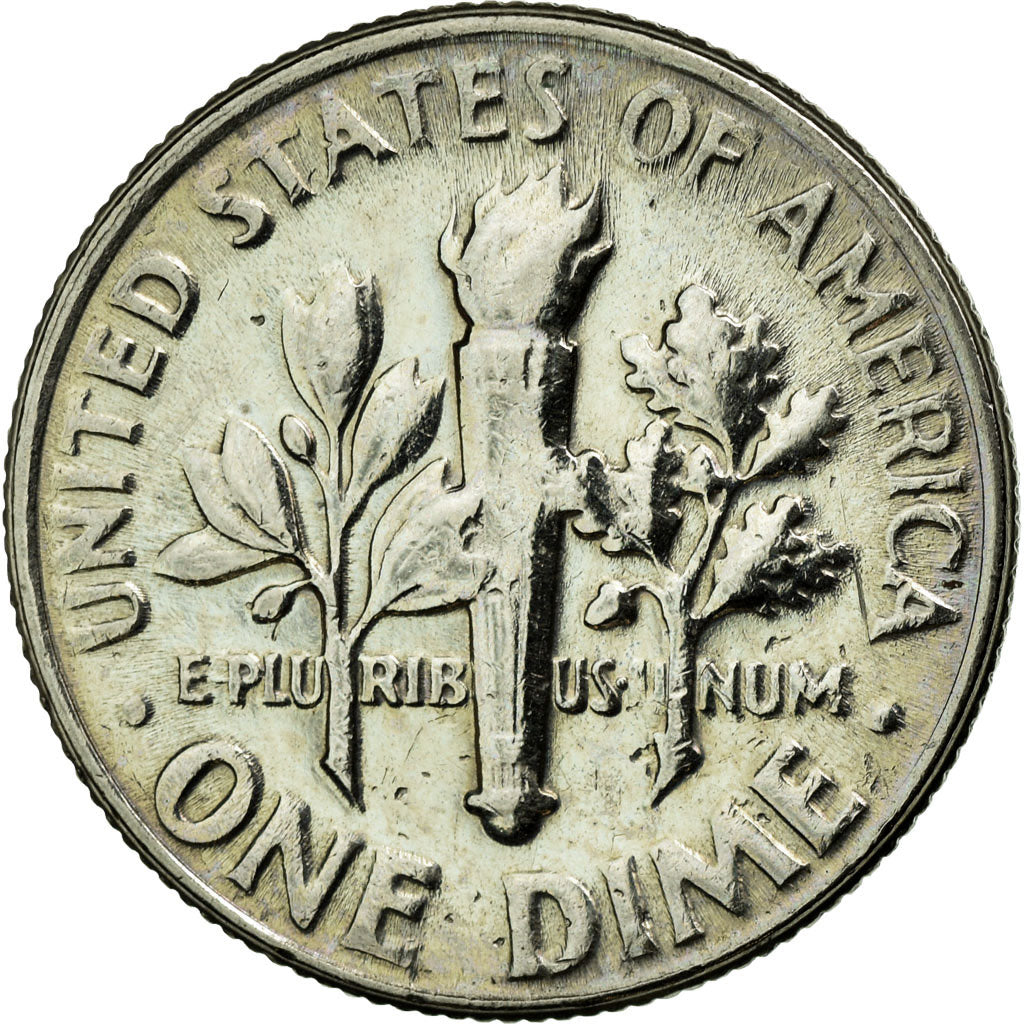 Monnaie, États-Unis, Roosevelt Dime, Dime, 1970, U.S. Mint, Denver, TTB+