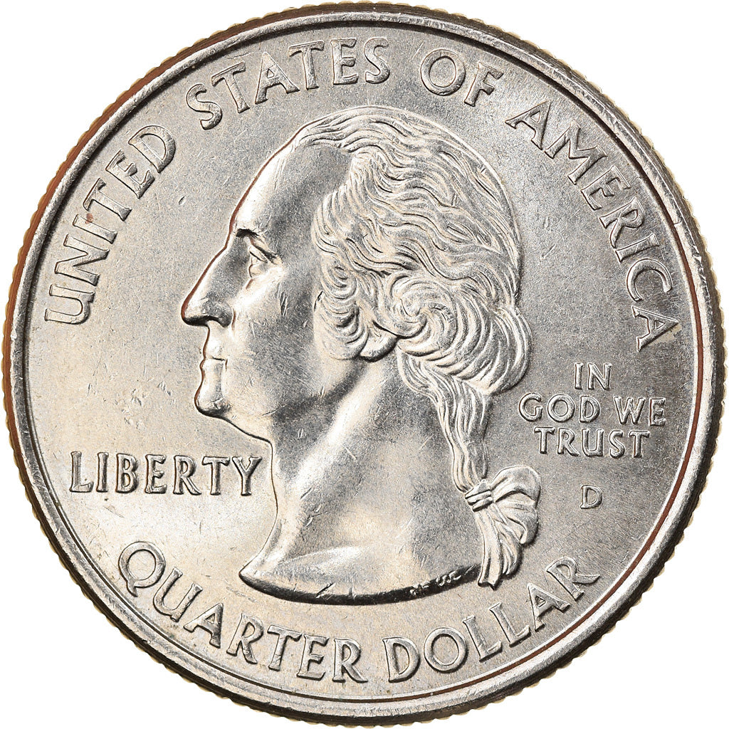 Coin, United States, Quarter, 2000, U.S. Mint, Denver, AU(55-58), Copper-Nickel