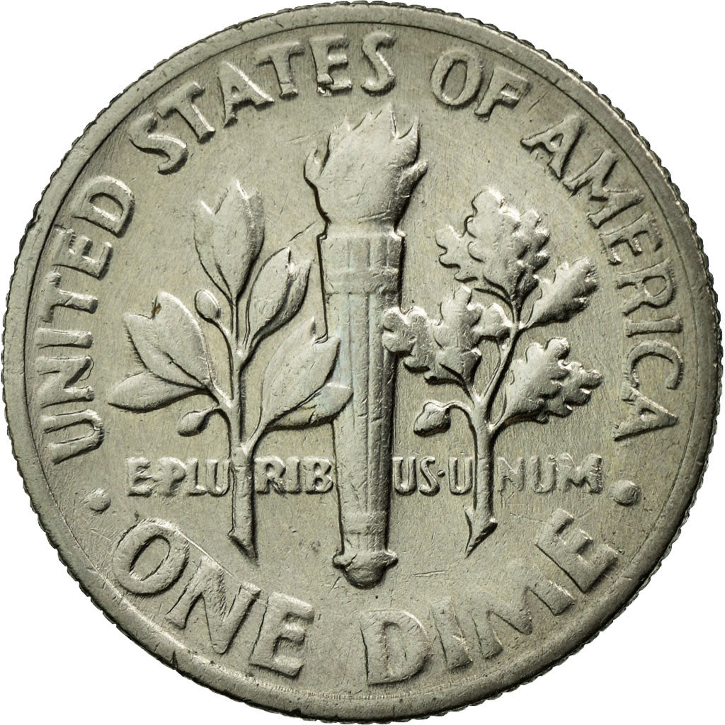Coin, United States, Roosevelt Dime, Dime, 1967, U.S. Mint, Philadelphia