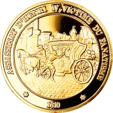 France, Medal, Assassinat d'Henri IV, History, MS(65-70), Vermeil