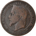Monnaie, France, Napoleon III, Napoléon III, 5 Centimes, 1863, Paris, TB+