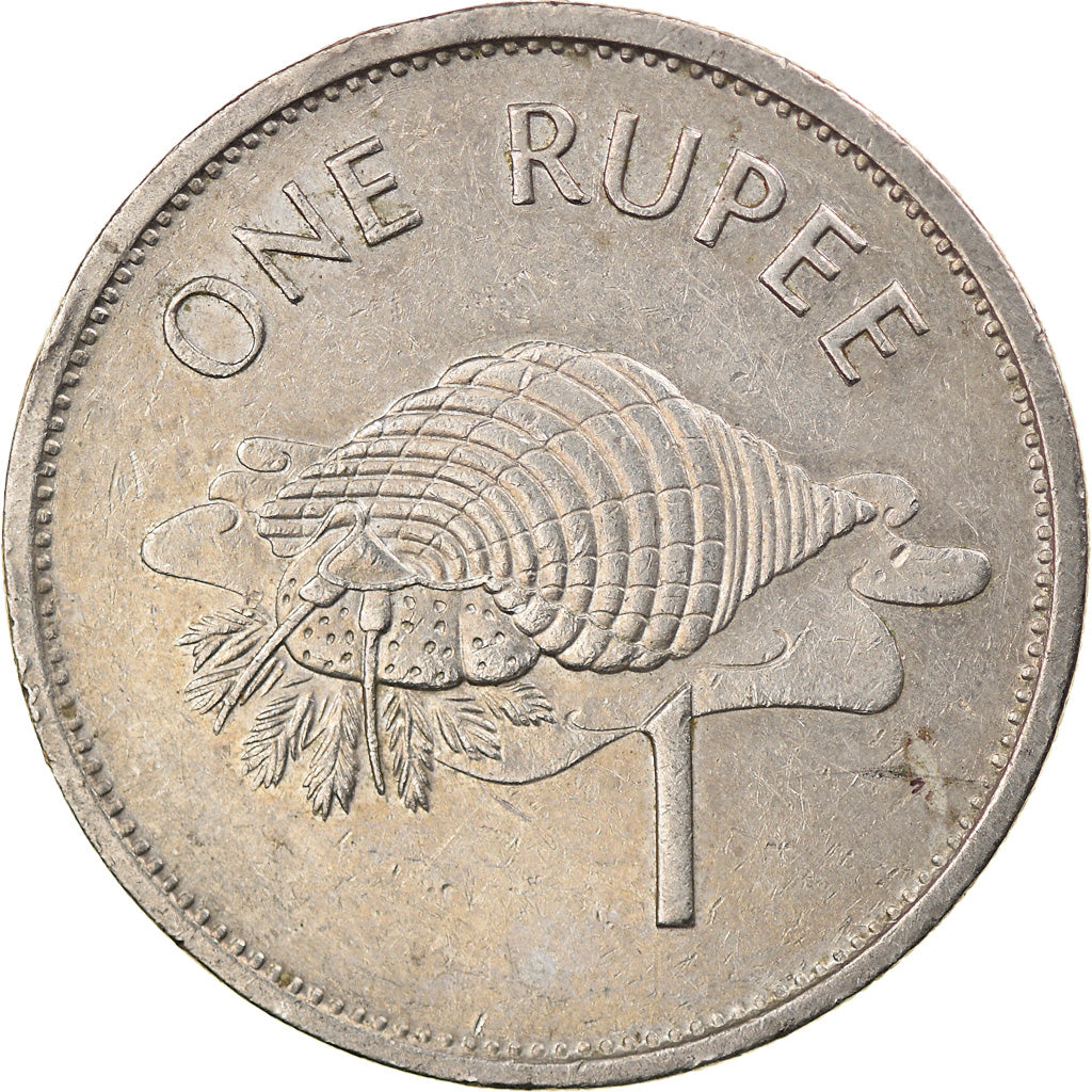 Moneda, Seychelles, Rupee, 1997, British Royal Mint, BC+, Cobre - níquel