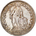 Coin, Switzerland, Franc, 1940, Bern, VF(30-35), Silver, KM:24