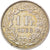 Moneta, Szwajcaria, Franc, 1958, Bern, VF(30-35), Srebro, KM:24
