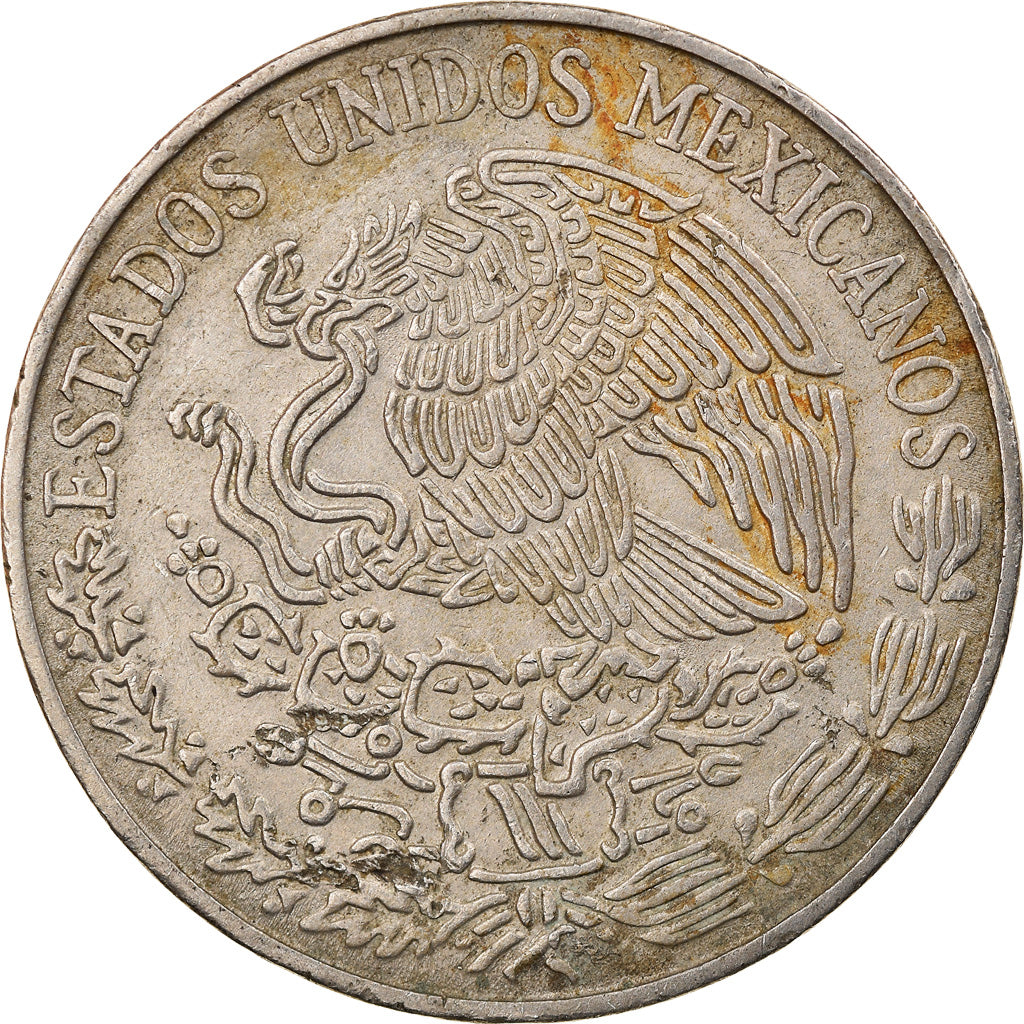 Münze, Mexiko, 5 Pesos, 1971, Mexico City, S+, Copper-nickel, KM:472