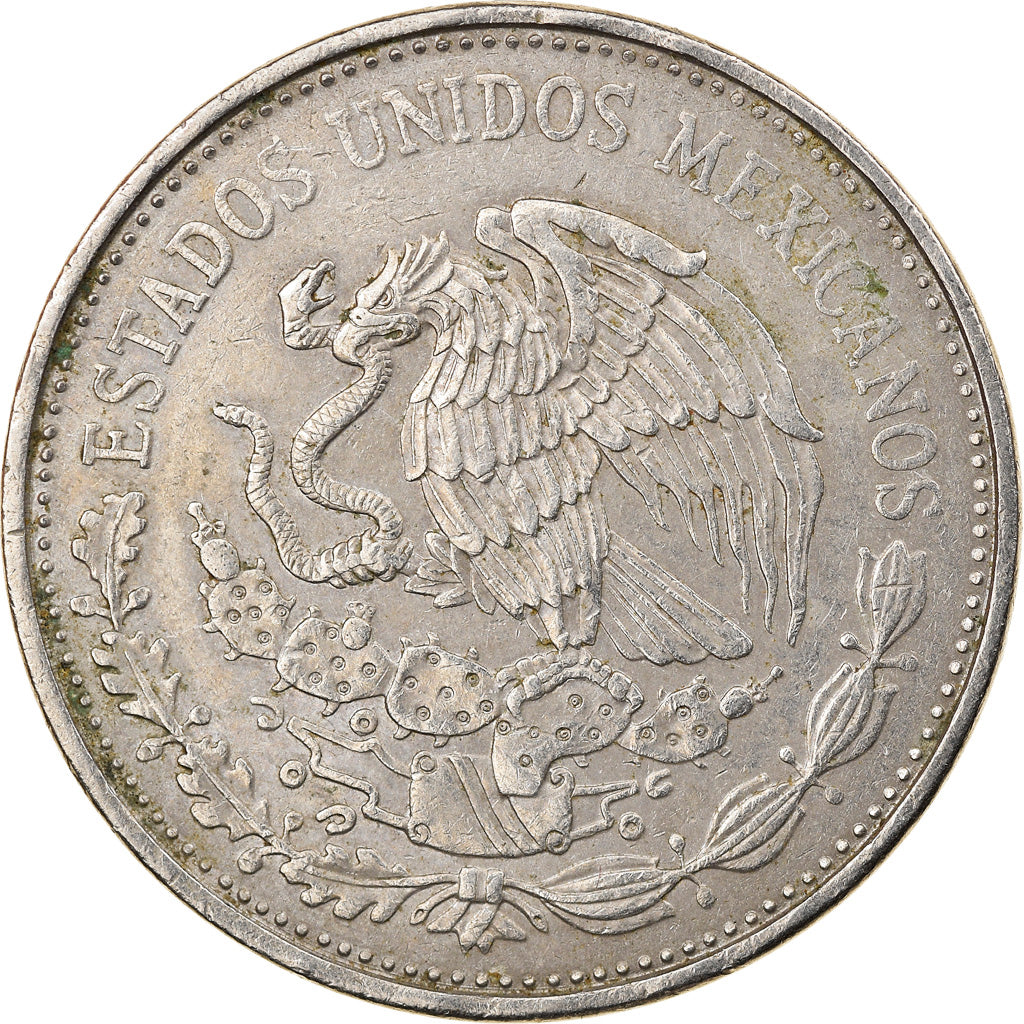 Moneda, México, 20 Pesos, 1984, Mexico City, BC+, Cobre - níquel, KM:486