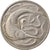 Coin, Singapore, 20 Cents, 1967, Singapore Mint, VF(30-35), Copper-nickel, KM:4