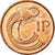 Coin, IRELAND REPUBLIC, Penny, 1996, AU(55-58), Copper Plated Steel, KM:20a