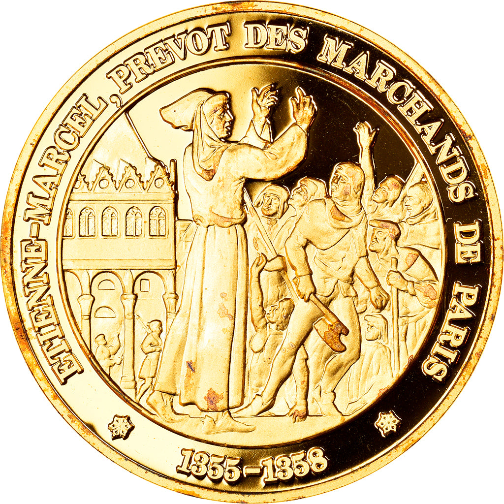France, Medal, Etienne-Marcel, Prévot des Marchands de Paris, History