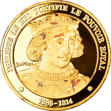 France, Medal, Philippe IV Le Bel, History, MS(64), Vermeil