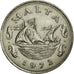 Moneta, Malta, 10 Cents, 1972, BB, Rame-nichel, KM:11