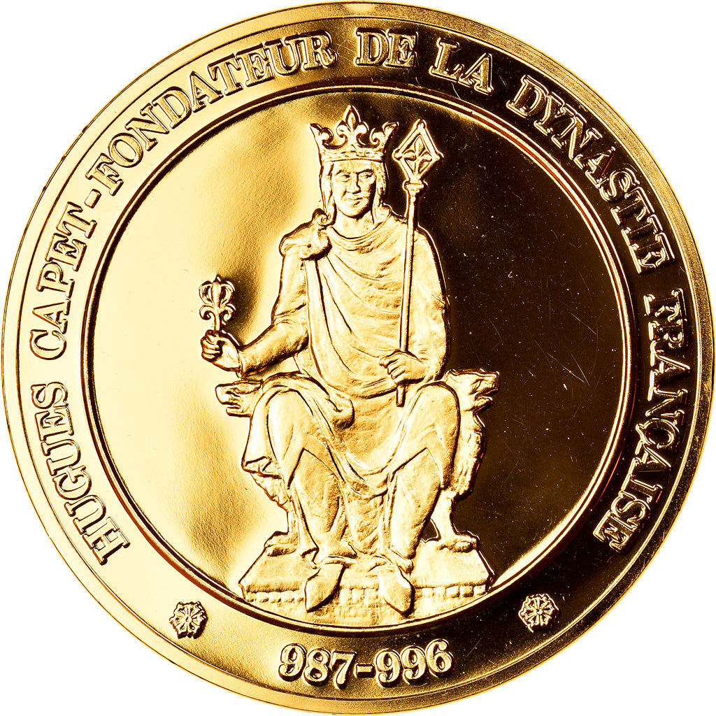 France, Médaille, Hugues Capet, Fondateur de la Dynastie Française, History