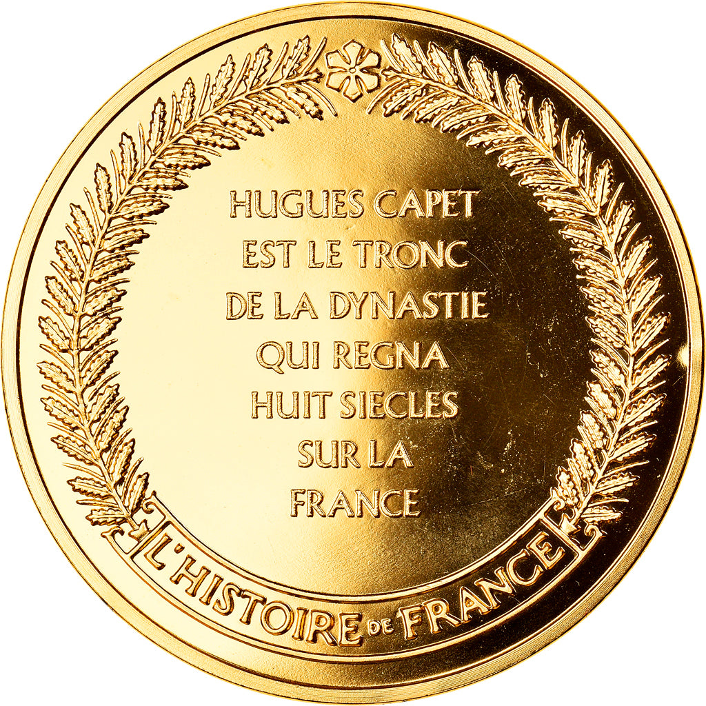 France, Médaille, Hugues Capet, Fondateur de la Dynastie Française, History