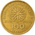 Münze, Griechenland, 100 Drachmes, 1990, Athens, S+, Aluminum-Bronze, KM:159