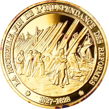 France, Medal, La Rochelle, Fin de l'Indépendance des Réformes, History