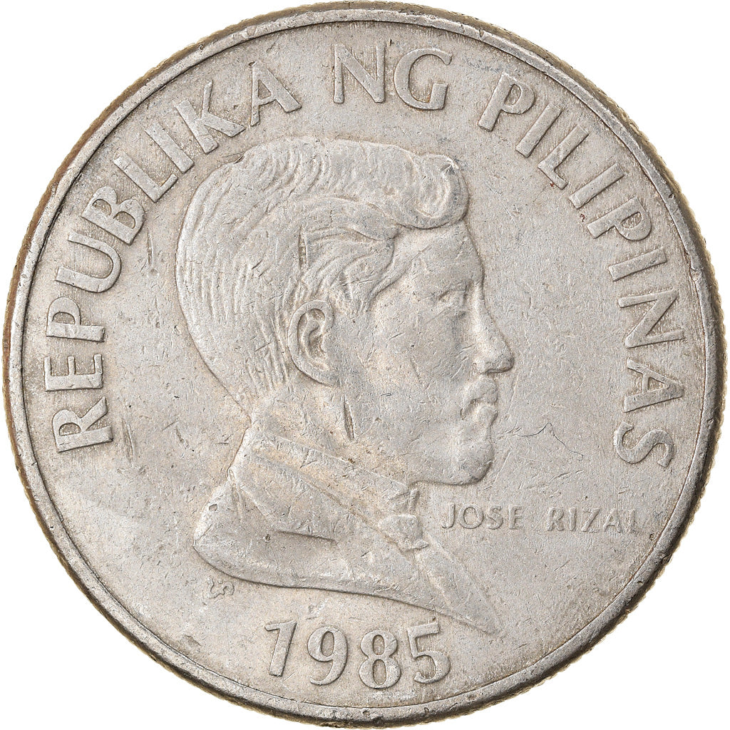 Münze, Philippinen, Piso, 1985, S+, Copper-nickel, KM:243.1