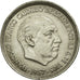 Monnaie, Espagne, Caudillo and regent, 50 Pesetas, 1957, TTB+, Copper-nickel