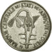 Moneda, Estados del África Occidental, 100 Francs, 1976, MBC+, Níquel, KM:4