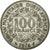 Moneda, Estados del África Occidental, 100 Francs, 1976, MBC+, Níquel, KM:4