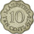 Moneda, Mauricio, Elizabeth II, 10 Cents, 1978, MBC+, Cobre - níquel, KM:33