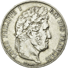 Coin, France, Louis-Philippe, 5 Francs, 1846, Paris, EF(40-45), Silver