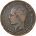 Coin, Greece, George I, 10 Lepta, 1878, VF(30-35), Copper, KM:55