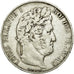 Coin, France, Louis-Philippe, 5 Francs, 1845, Paris, VF(30-35), Silver