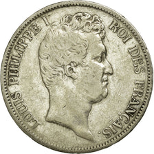 Coin, France, Louis-Philippe, 5 Francs, 1831, Paris, VF(30-35), Silver, KM:745.1